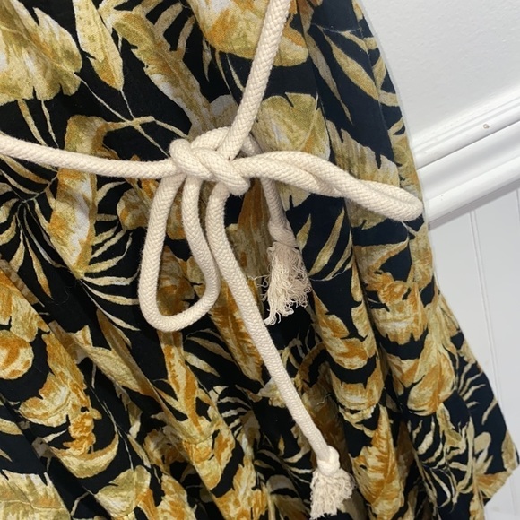Wonderly Women’s dress Leaf‎ Print rope Belt Size 2x NEW NWT fall look ootd - Picture 3 of 7